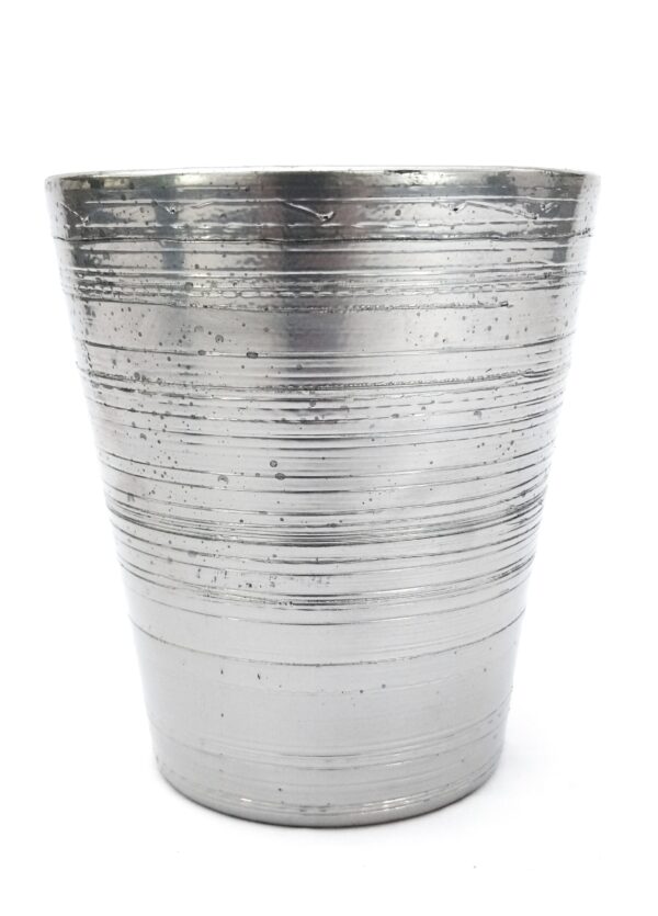POWERS TO FLOWERS - PEPEROMIA HAPPY BEAN, IN VASO CERAMICA ARGENTO, VASO 13CM, pianta vera - immagine 4
